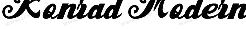 Konrad Modern字体转换